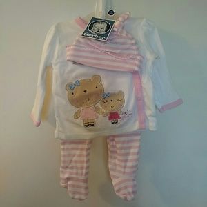 Long sleeve shirt and pant set